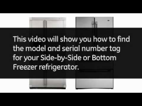 Ge refrigerator serial number lookup